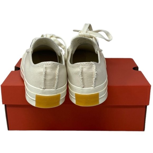 Converse Chuck 70 OX Shoes Crafted Canvas Beige Women Size Low Top Skate 572613C - Picture 6 of 9